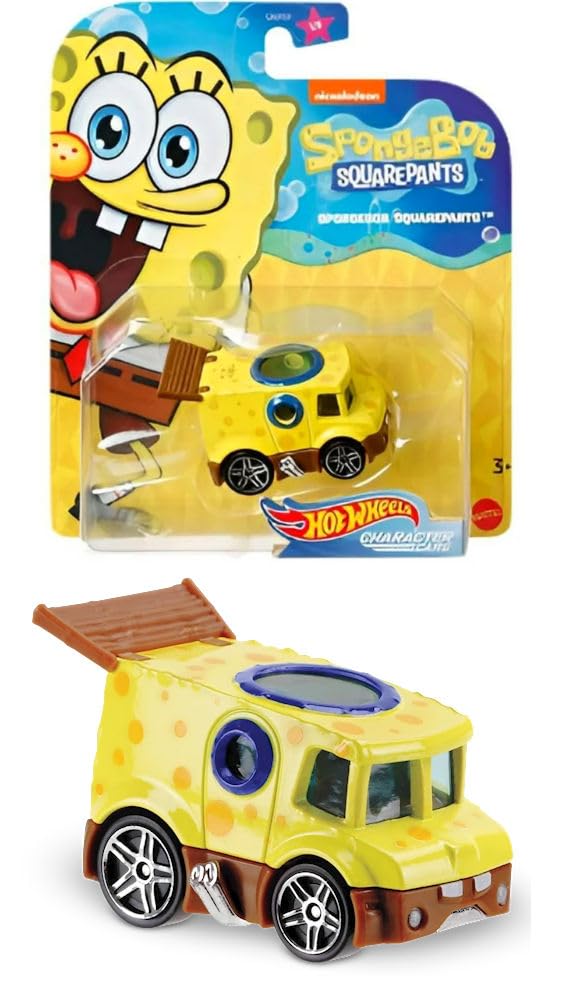 Hot Wheels Bikini Bottom bundle collection for display and play.
