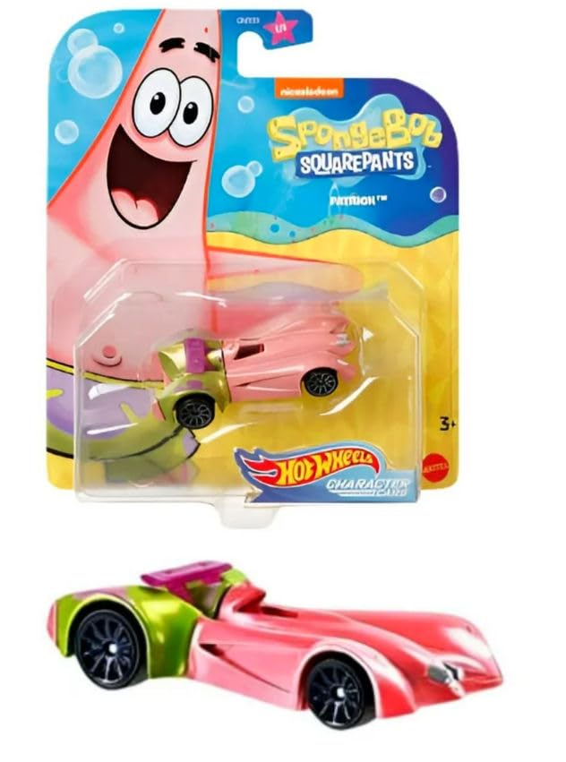 Hot Wheels Plankton teal car sparks creative storylines.