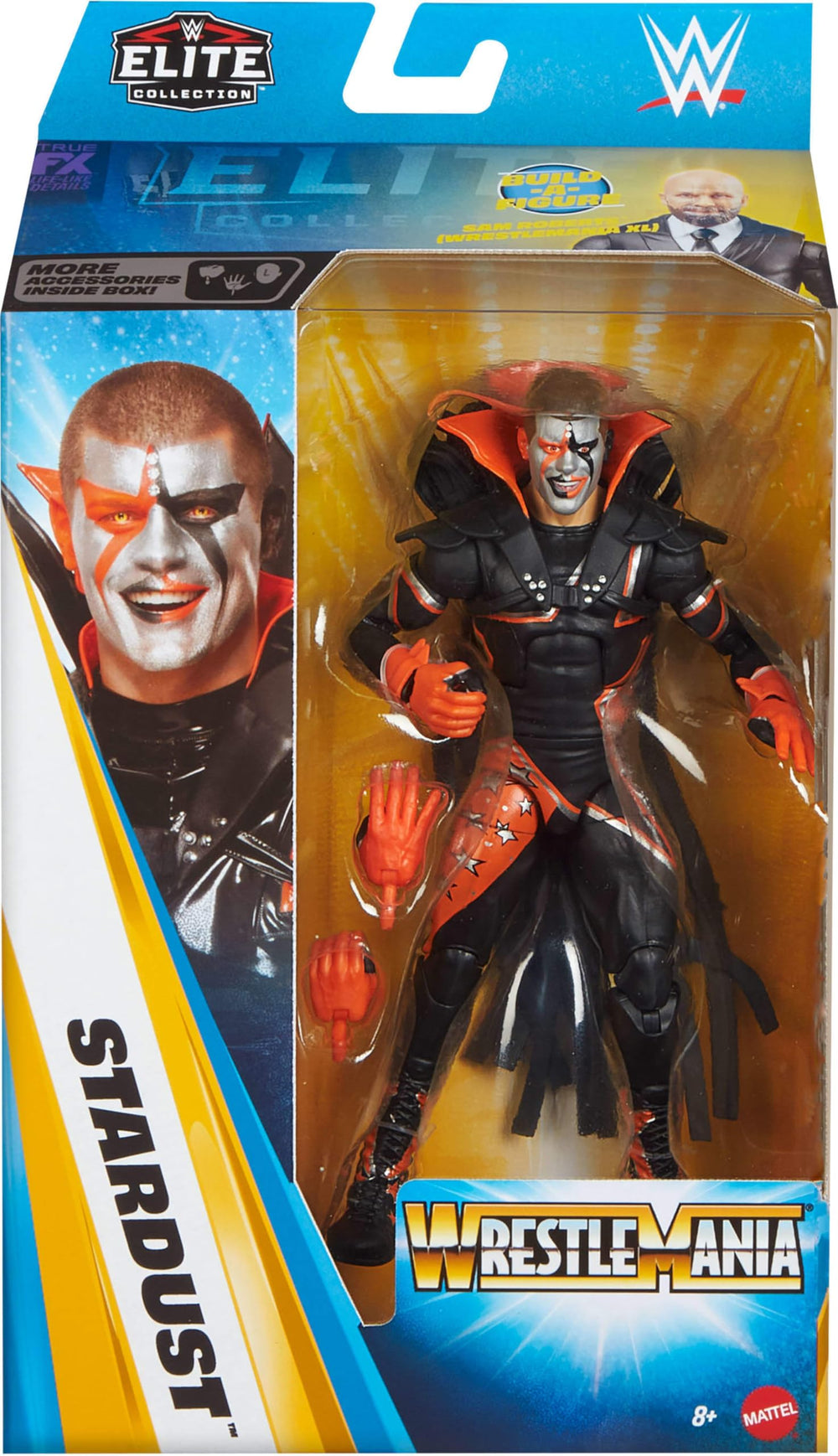 Sam Roberts Build-A-Figure parts for customization in the Stardust set