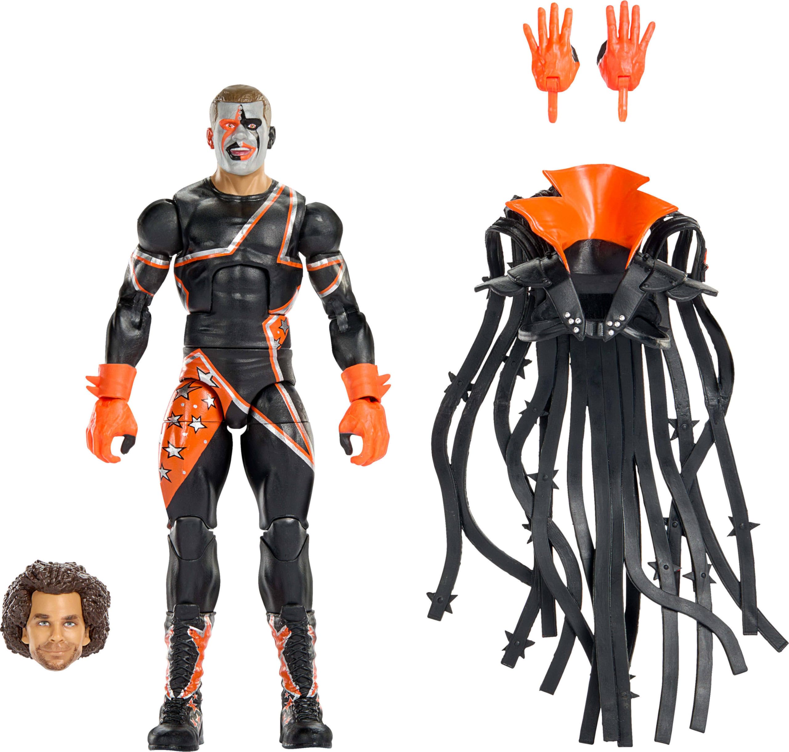 Hot Wheels WWE Elite Stardust set WrestleMania figure with premium details