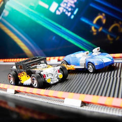 Hot Wheels x Transformers crossover branding invites future collaborations.