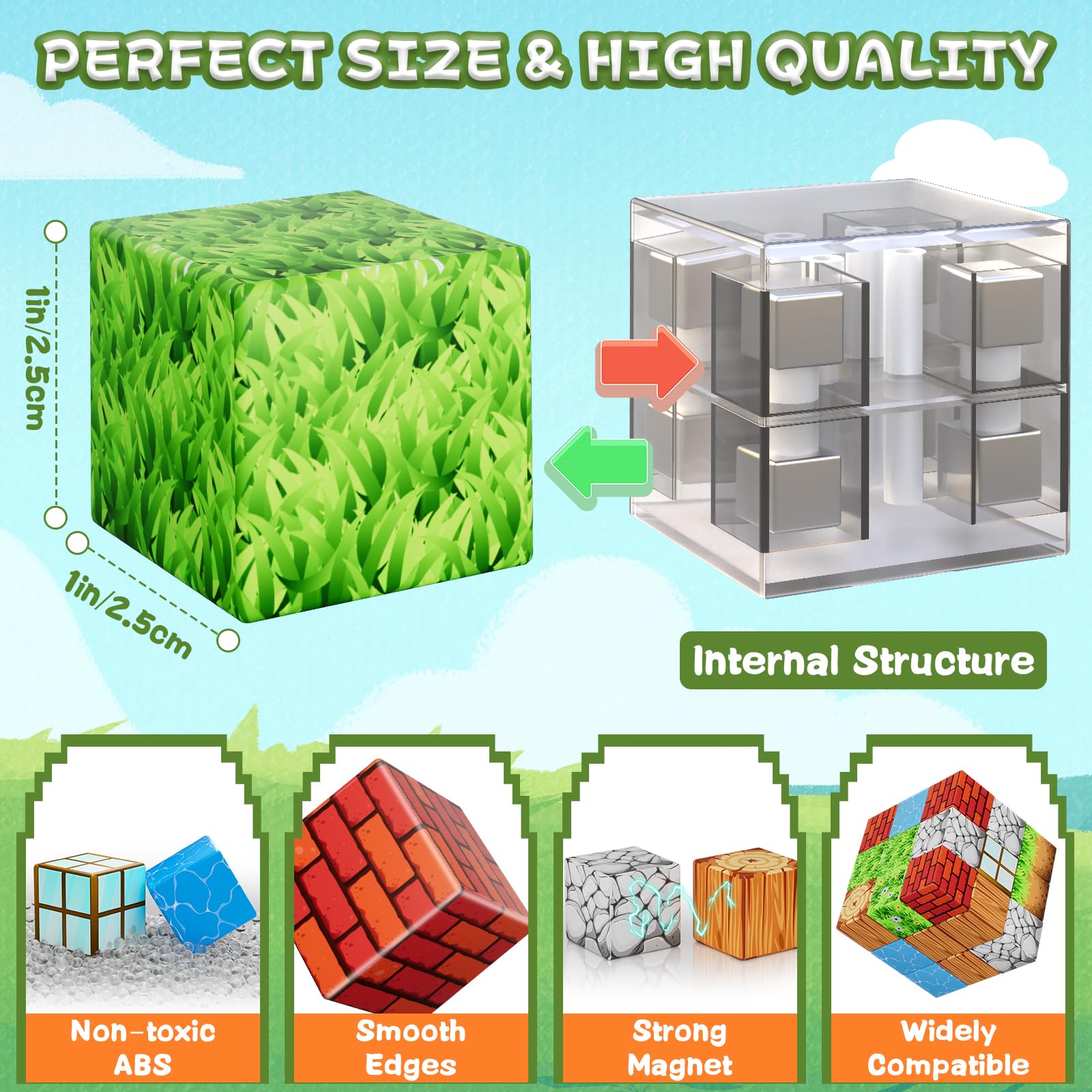 Hotera blocks use safe ABS plastic with smooth edges for confident play.