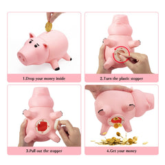HOTFUN piggy bank removable head design adds playful access.