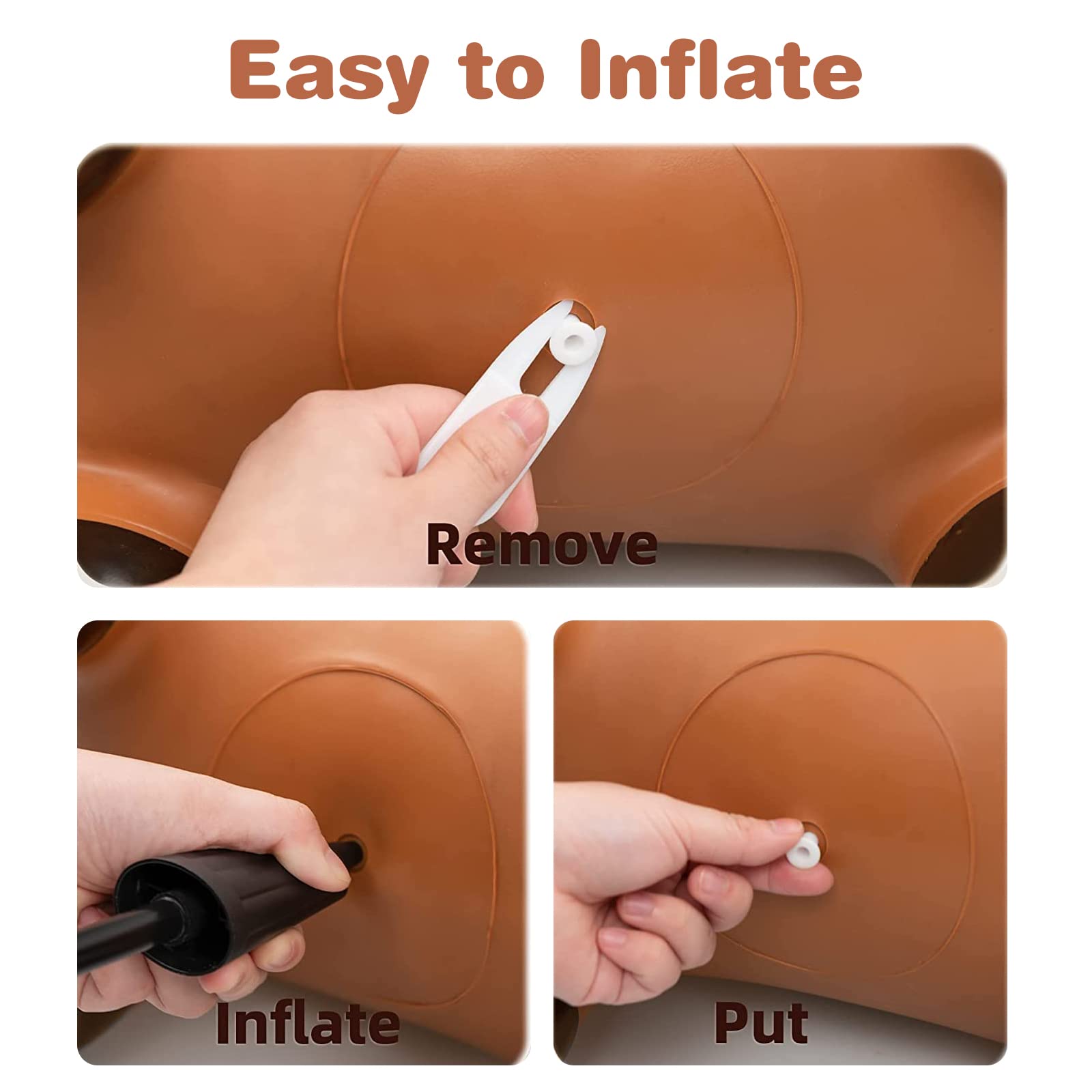 HotMax deflatable design makes storage simple after use.