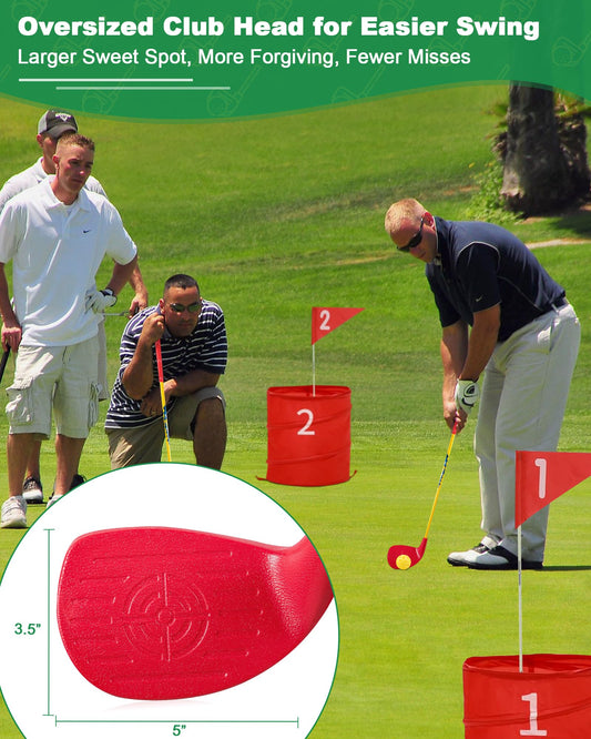 HOTWIND 36-inch carbon shaft enables light swings with better control.