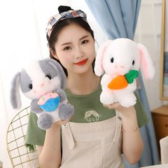HOUPU bunny pink-strawberry 65cm, ideal for Easter baskets and bedtime snuggles.