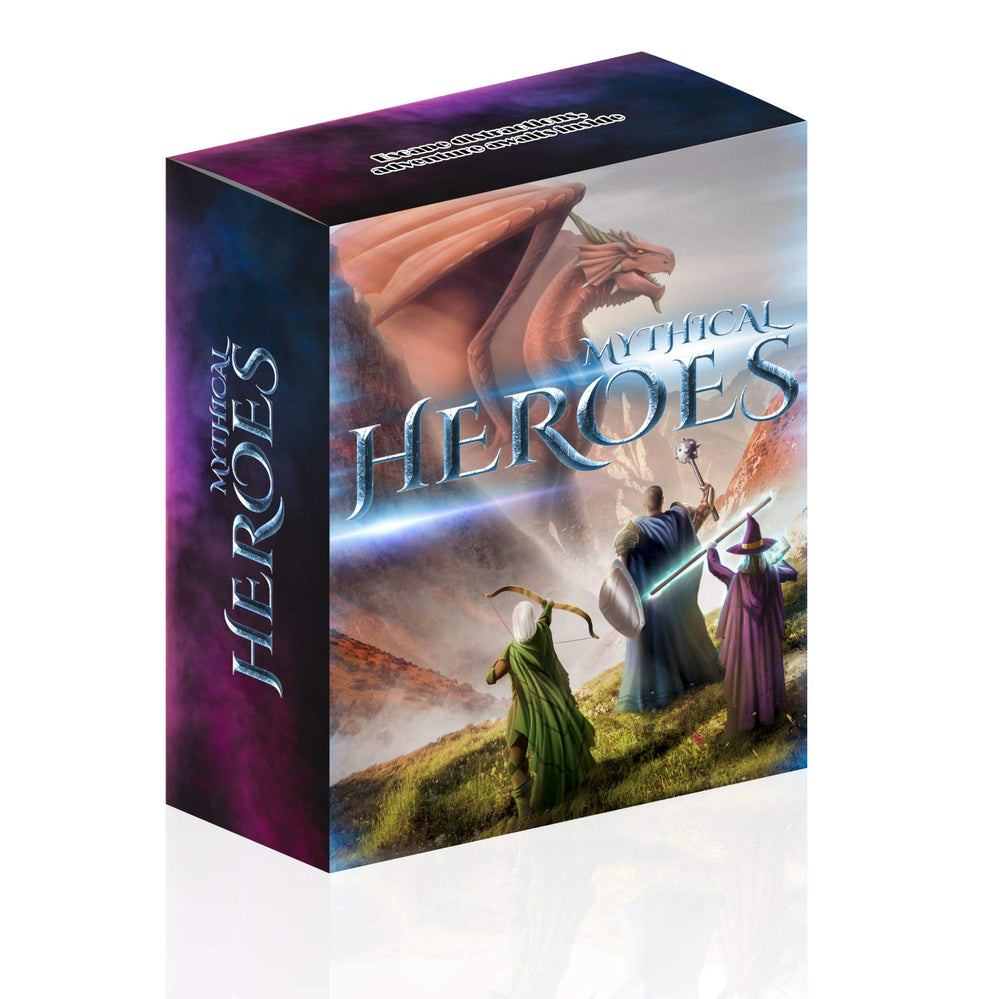 House of Bodian mythical heroes mini figure set—complete party for campaigns.