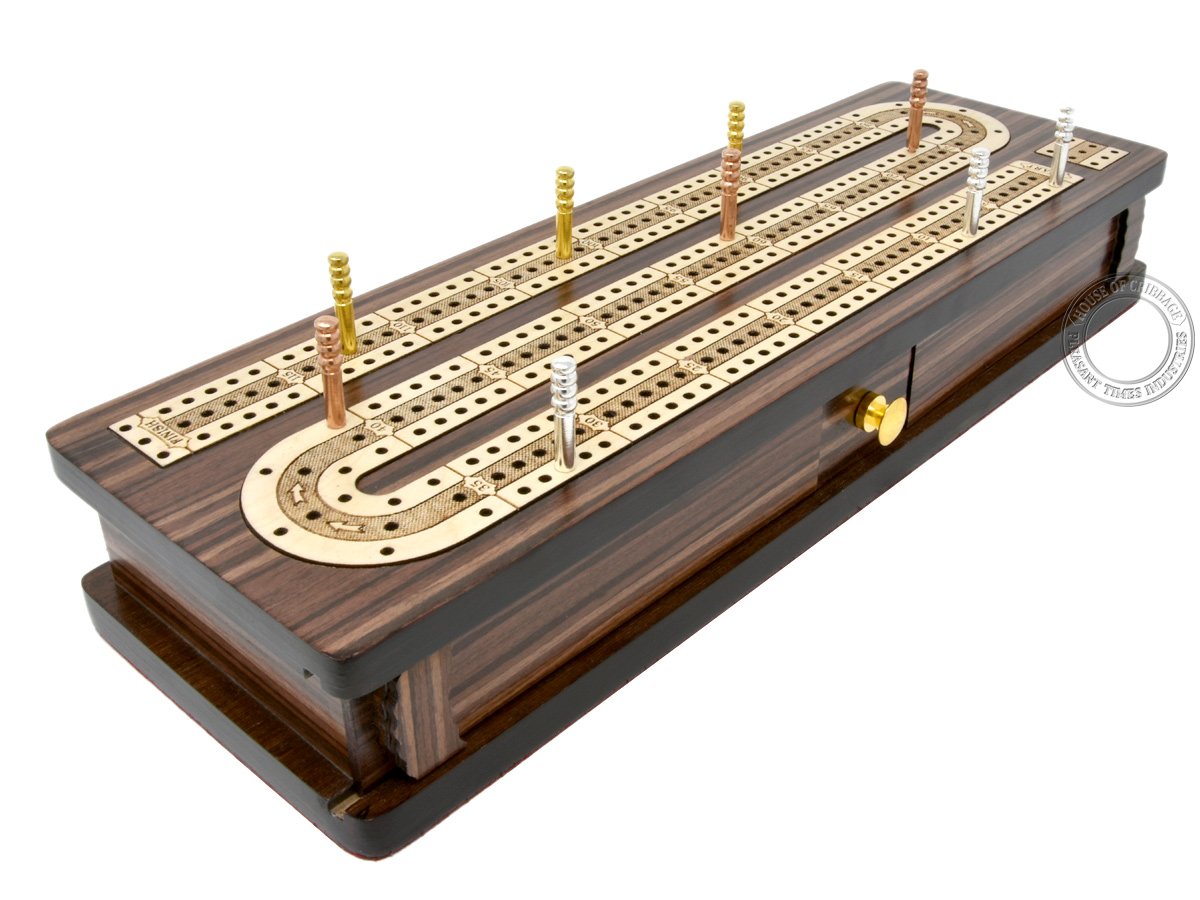 House of Cribbage satin finish lacquered surface for durability