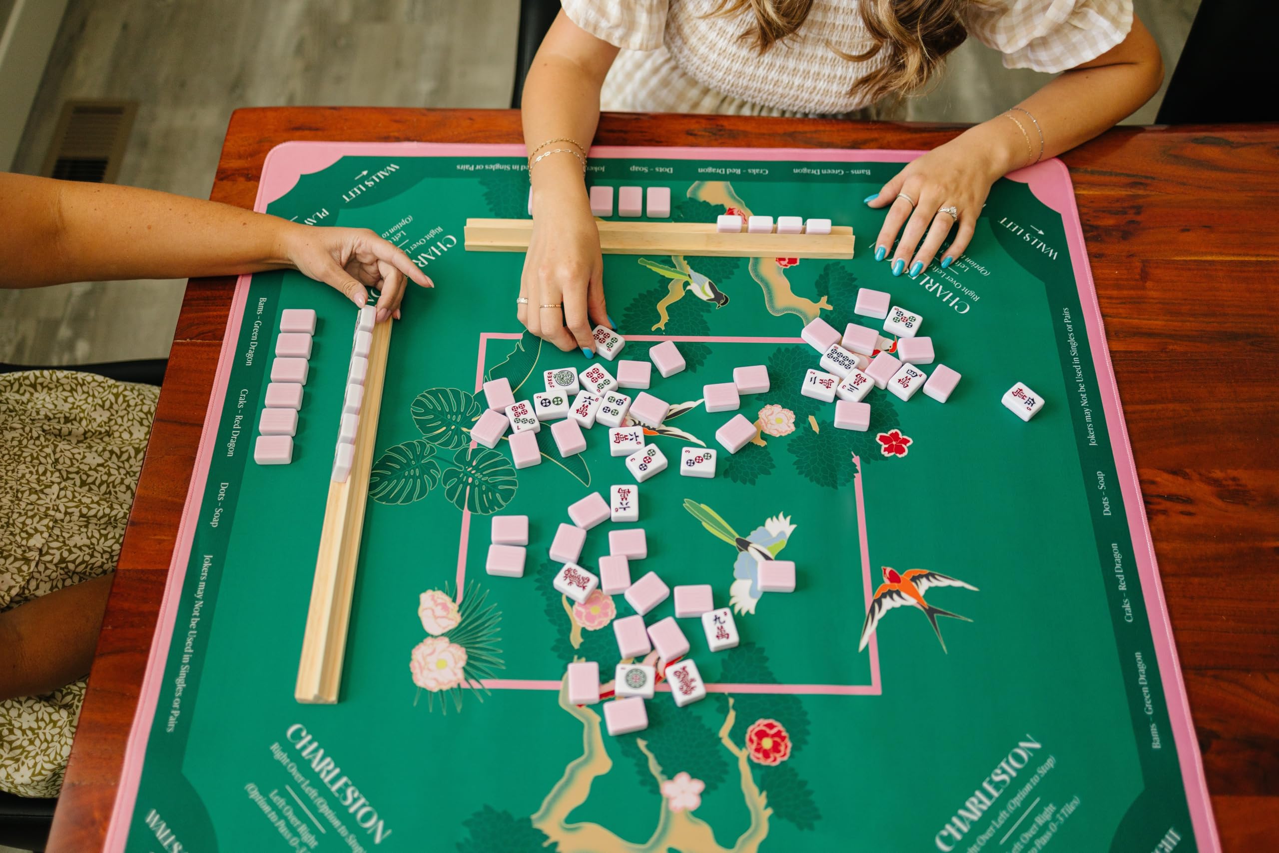 House of Nevrie Mahjong mat gift-ready packaging for enthusiasts.