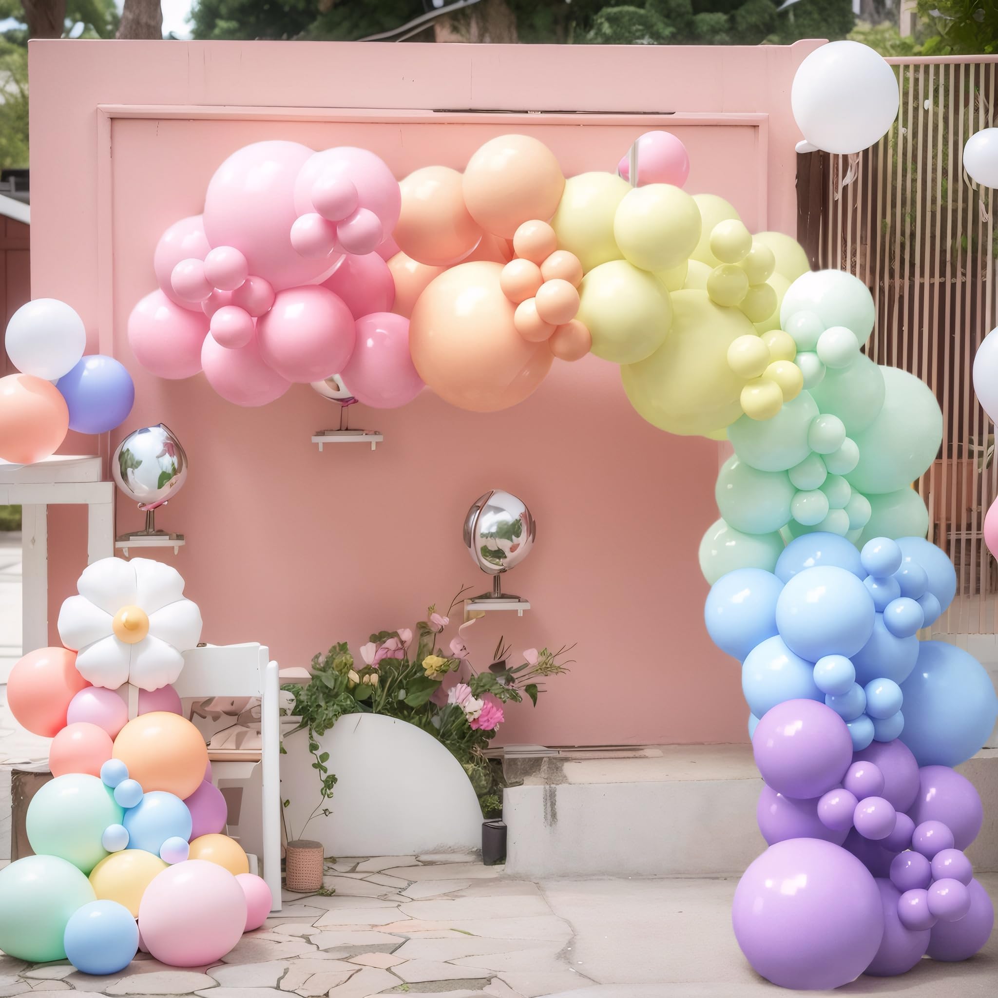 House of Party durable latex balloons resist deflation for long lasting decor.