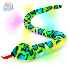 Houwsbaby 40-inch green light-up snake for imaginative play.