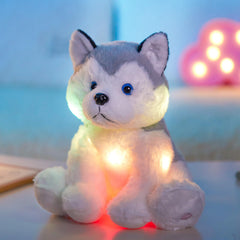 Houwsbaby Husky LED glow inside, colors shift for calming evenings