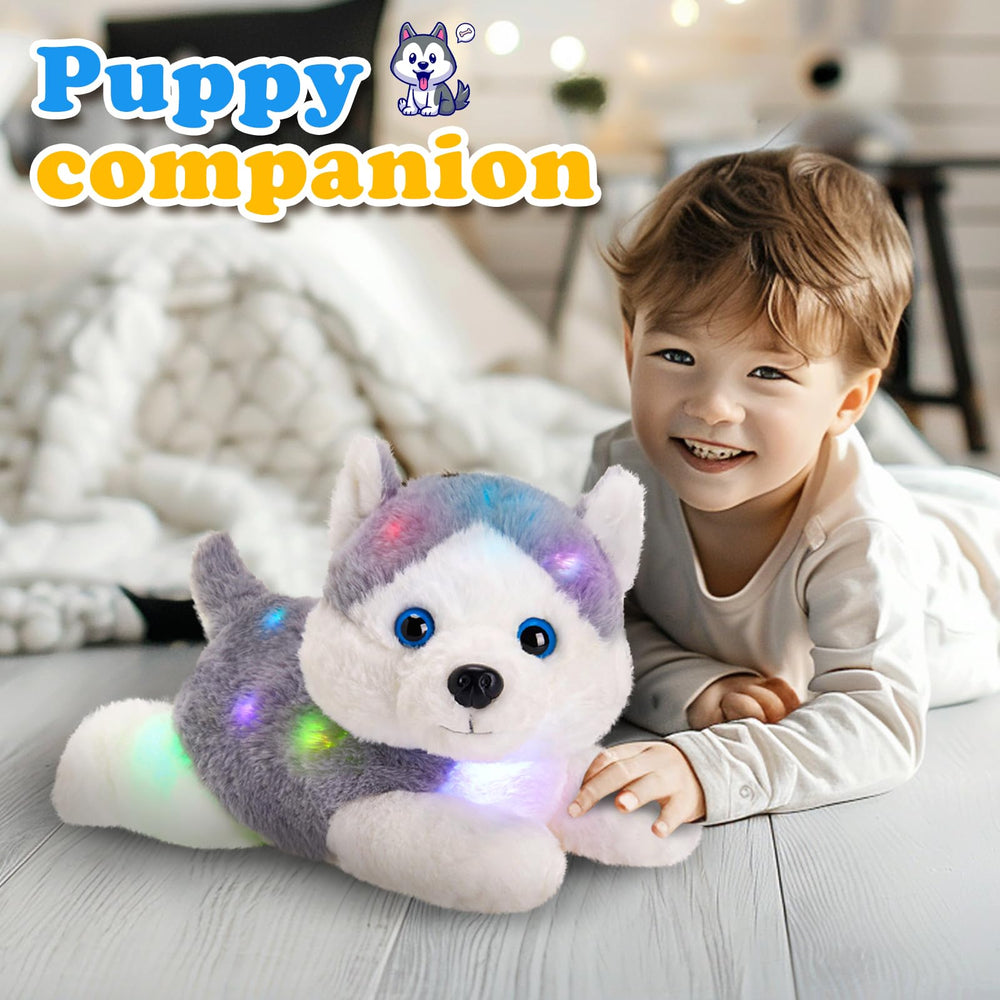 Back of Houwsbaby husky with velcro closure for safe hugging
