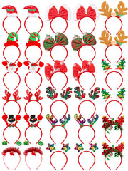 HOVACY Christmas headband with deer antlers for festive photos and fun outfits