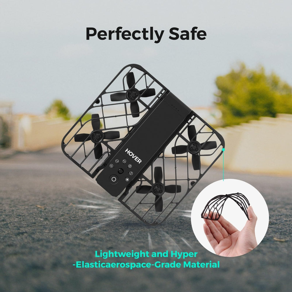 HOVERAir X1 intelligent flight paths add hands-free versatility.
