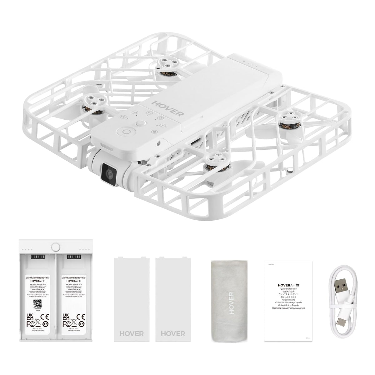 HOVERAir X1 drone palm takeoff for easy setup and quick shots.