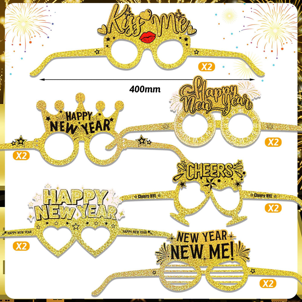 HOWAF 2026 New Year’s glasses designs add playful party style
