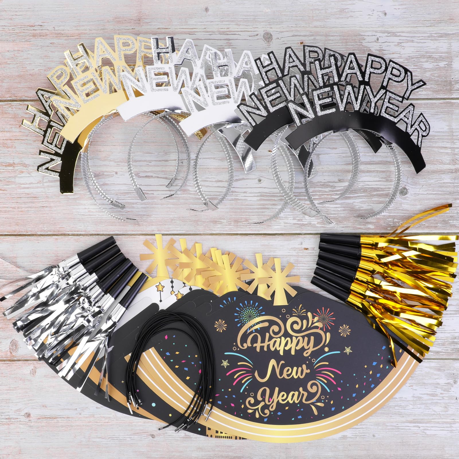 HOWAF complete 44-piece kit simplifies NYE planning.
