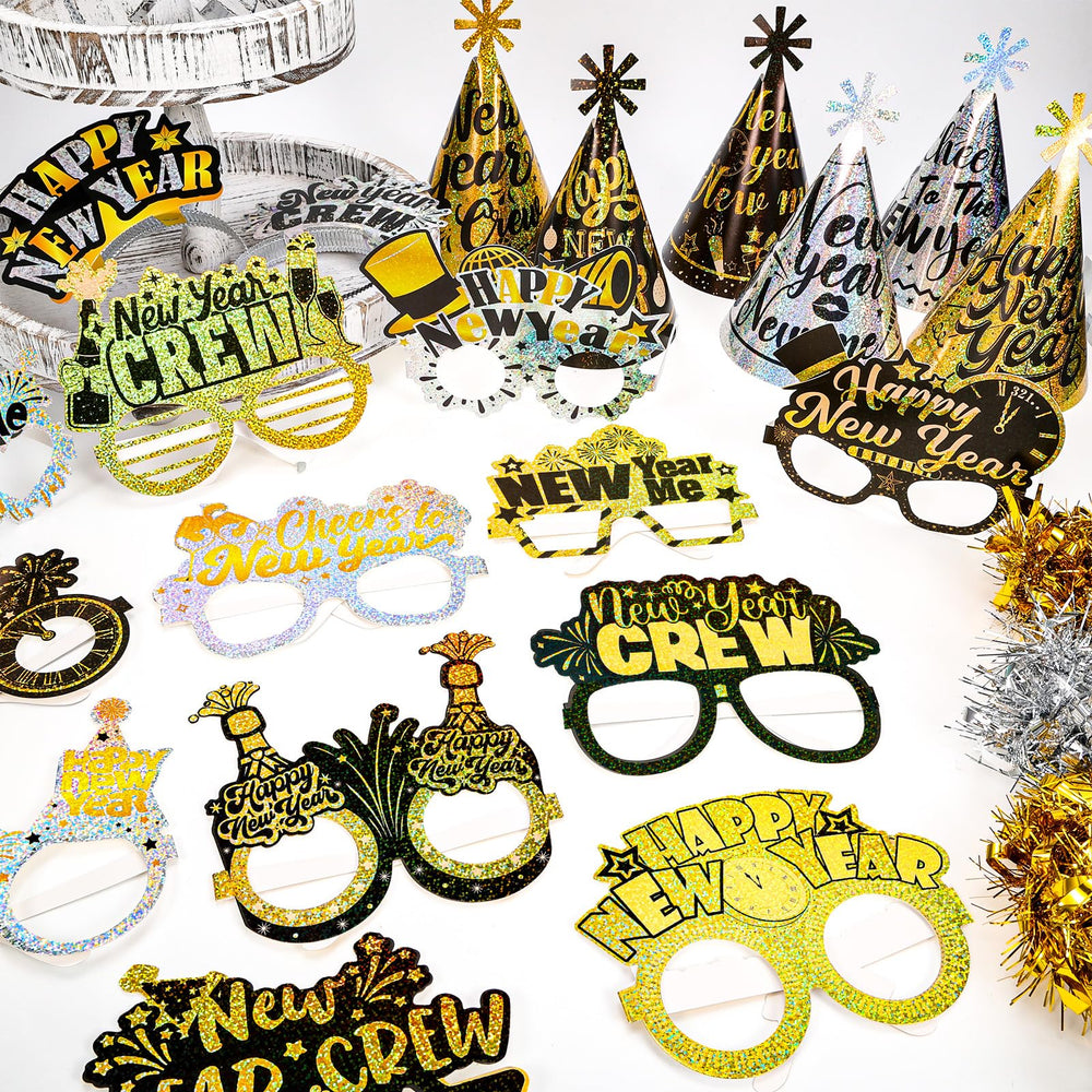 HOWAF New Year Eve glitter bracelets enhance wrist celebrations