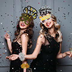 HOWAF New Year Eve eyeglasses showcase 12 designs for quirky photos