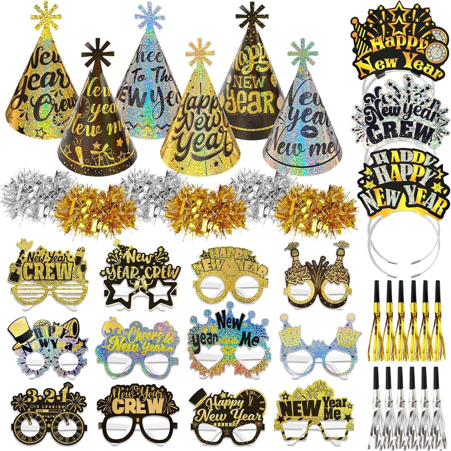 HOWAF New Year Eve tiara set sparkles for photos and festive celebrations