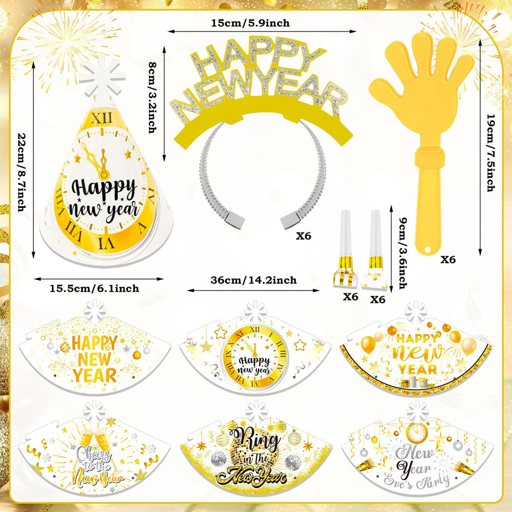 HOWAF paper glasses as playful NYE photo props