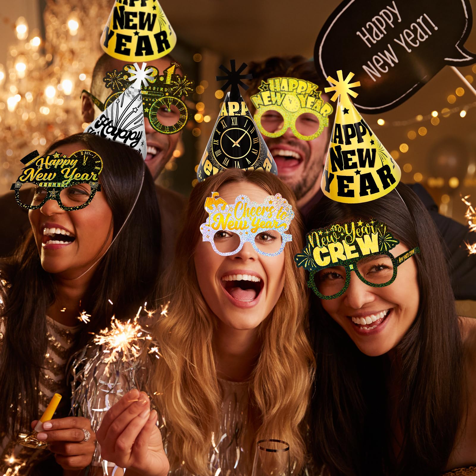 HOWAF 2026 decorations set elevates table and photo booth setups.