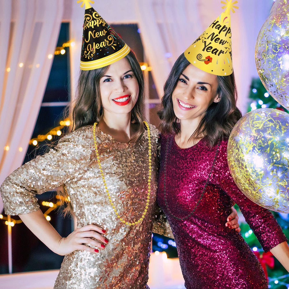 HOWAF NYE party hats for versatile styling options