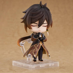 HOYOVERSE Zhongli Nendoroid sculpt detail for collectors.