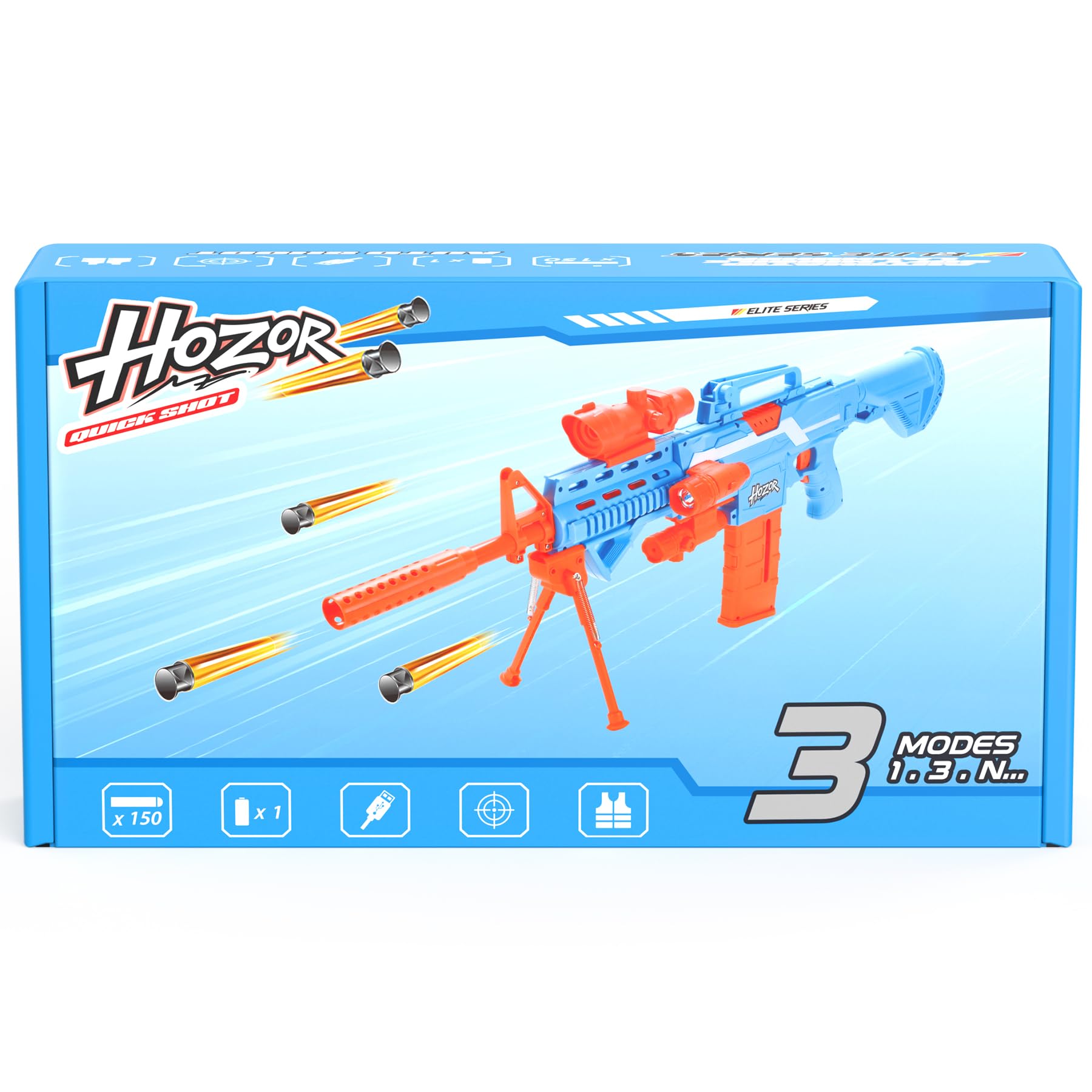 Hozor TriFireX gift-pack box showcasing ready-to-play set