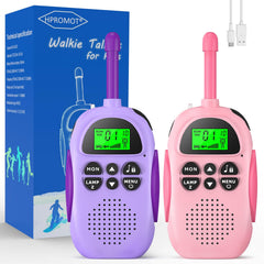HPROMOT kids walkie talkies in bright colors for easy outdoor play
