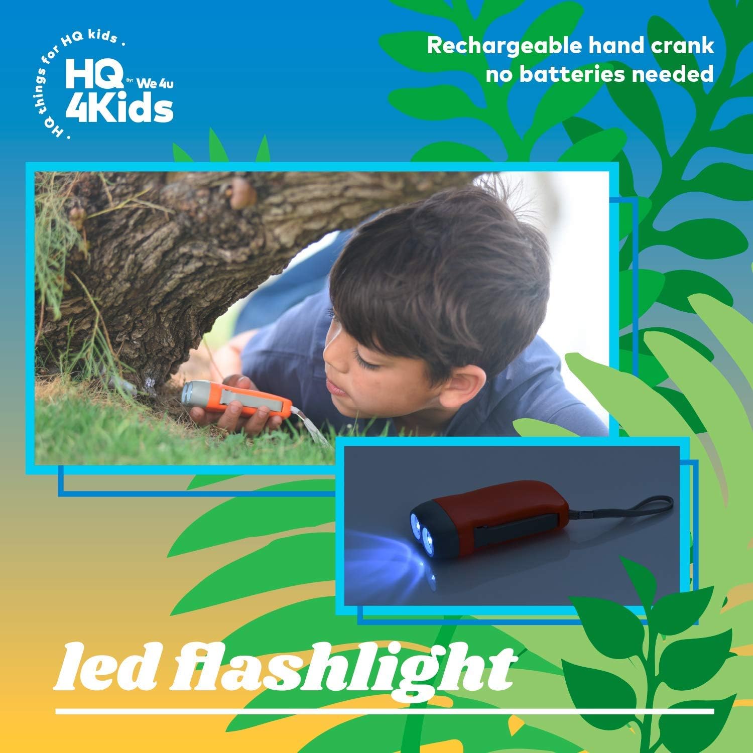 HQ 4KIDS outdoor adventure kit inspires curious kids to explore outdoors.