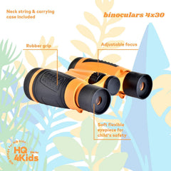 HQ 4KIDS seven-in-one kit supports hands-on learning during outdoor activities.
