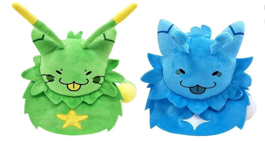 HQRYSH Gnarpy plush front view, soft and cuddly, ideal for display or gifting.