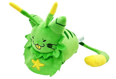 HQRYSH Gnarpy plush, green, 8.6-inch size, ideal for shelves and squeezable fun.