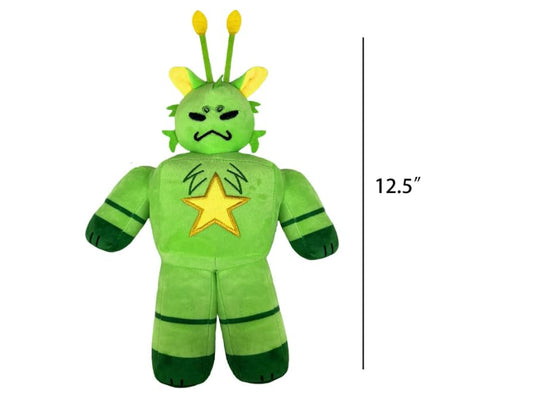 HQRYSH Gnarpy plush side view, durable stitching for lasting play and collectability.