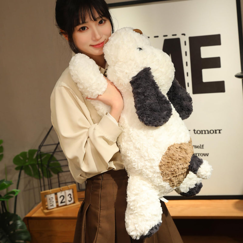 Hronsa soft plush fabric dog toy designed for play and decor.