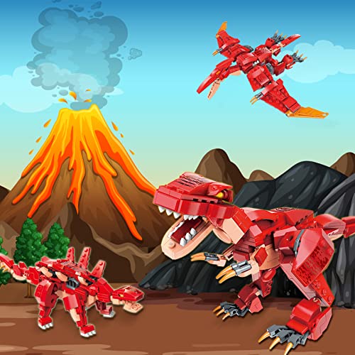 HSANHE STEM 3in1 Pterodactyl build — detailed manual for creative dinos.