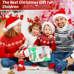 HSNEOI train requires 3 AA batteries not included for operation.