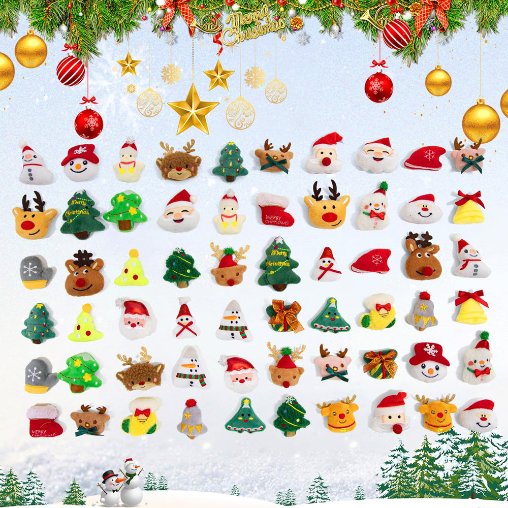 Hsodnr christmas-tree plush ornament adds color to mini trees and garlands.