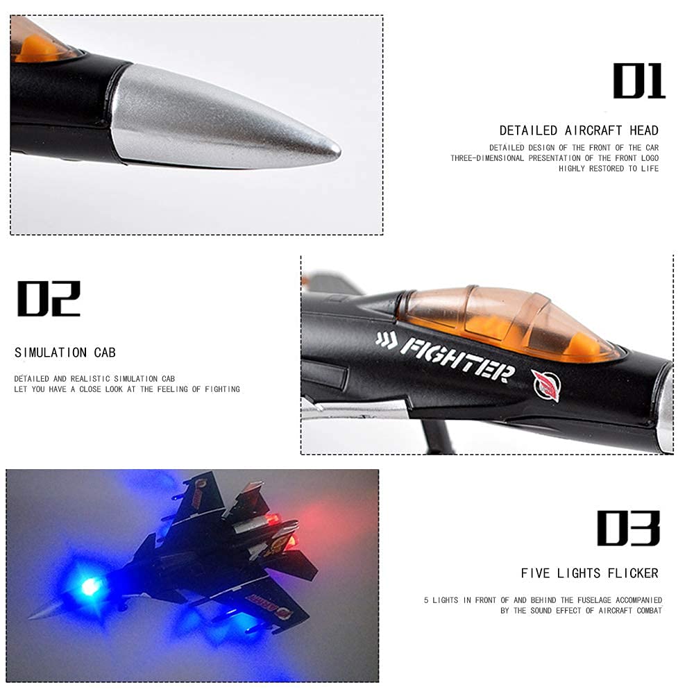 HSOMiD military airplane toy makes a great gift for kids and collectors