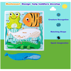 HT HONOR TRUST extra large puzzle piece designed for little hands and independent use