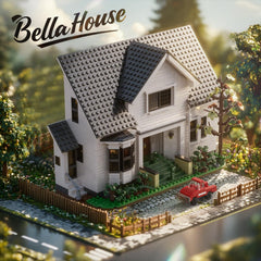 HTOWPMLS Bella House Block Set interior with living and dining space for cozy ambience