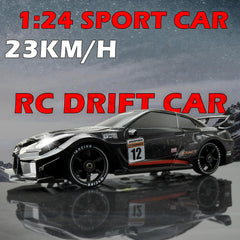 HTURCCOP 1:24 RC Drift Car 2.4GHz remote control delivers responsive steering.
