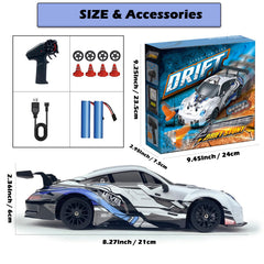 HTURCCOP nylon body resists impacts while keeping the car lightweight for agile movements