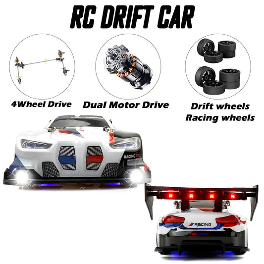 HTURCCOP remote control 2.4GHz for stable, responsive steering.
