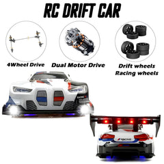 HTURCCOP remote control 2.4GHz for stable, responsive steering.