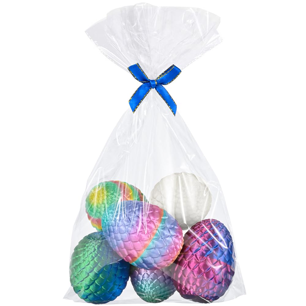 HTXJ-MF Easter dragon eggs in vibrant colors for gift bags.