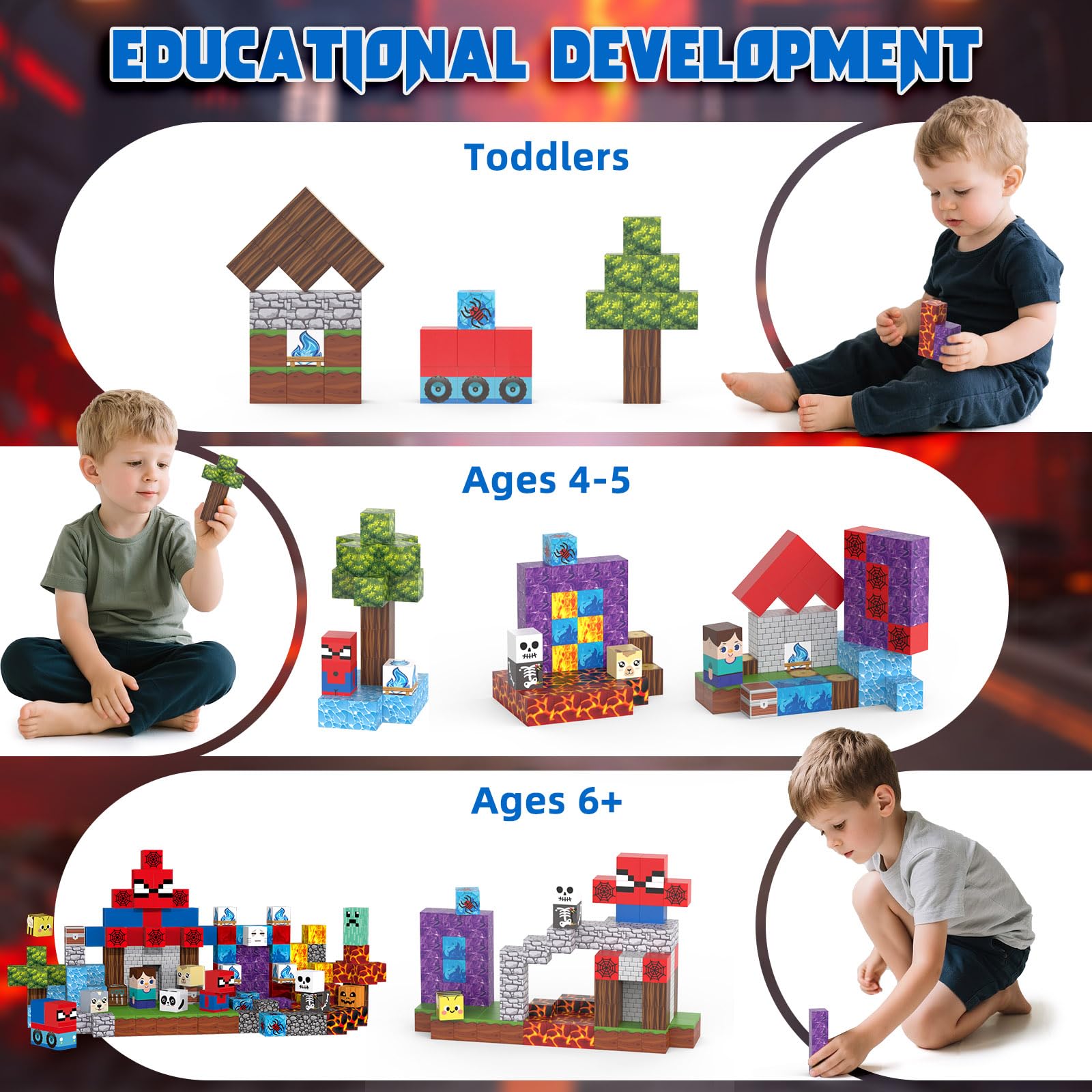 HtZestToysiop blocks are compatible with popular brands for expanded play options.