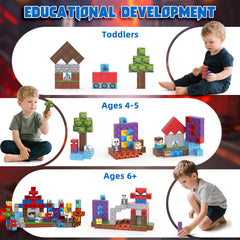 HtZestToysiop blocks are compatible with popular brands for expanded play options.